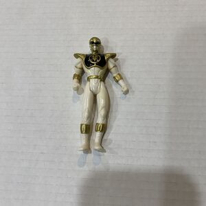 1995 Saban Power Ranger White Figurine Action Figure TCFFC Toy 90s Vintage Toy